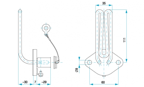 TYP 4098 - ohrev chladiacej kvapaliny v motoroch traktorov