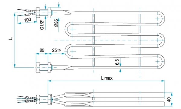 TYP 4338 - ohrev vzduchu