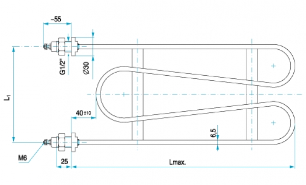 TYP 4336 - ohrev vzduchu