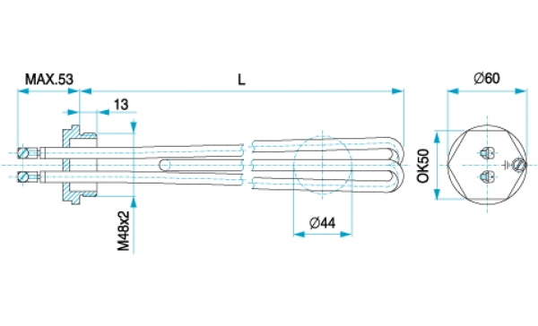 TYP 4633 - ohrev vody, bojlery